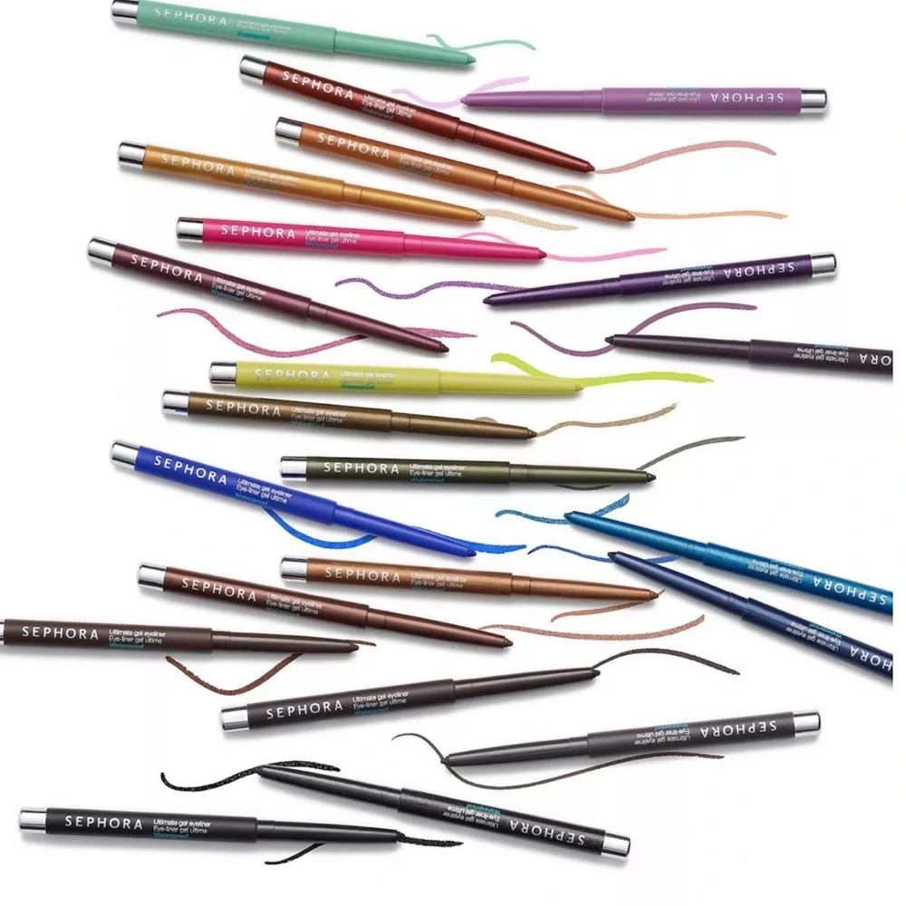 Sephora Ultimate Gel Eyeliner Waterproof in no. 53 Sea Green matte